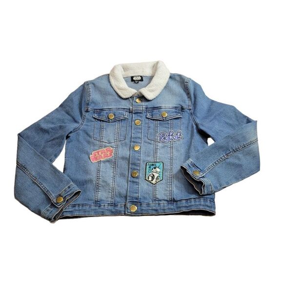 Star Wars denim jacket L10/12 - Picture 1 of 4